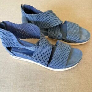 Eileen Fisher Sport Platform Sandals - Size 11